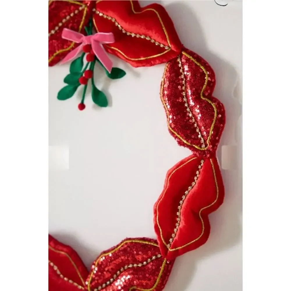 Anthropologie Kissmas Wreath